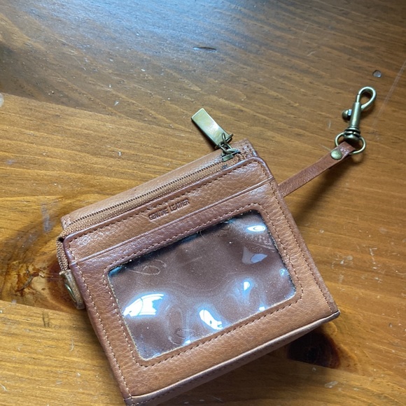 Fossil tan wallet, genuine leather, - Picture 2 of 3